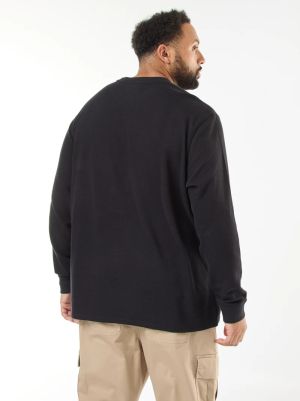 Лек пуловер с оребрена плетка и кръгло деколте 