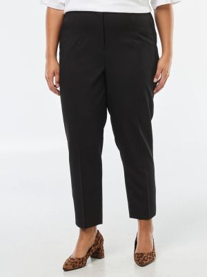 Панталон с висока талия и прав крачол 