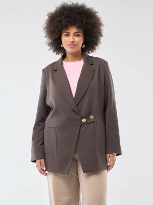 Голям размер дамскo сако  овърсайз 