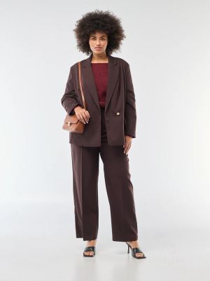 Панталон с висока талия и широки крачоли 