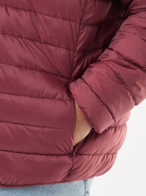 Леко, пухено яке с висока яка