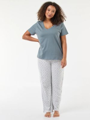 Комплект дамска пижама от две части