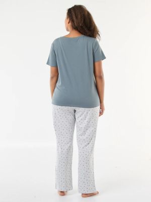 Комплект дамска пижама от две части