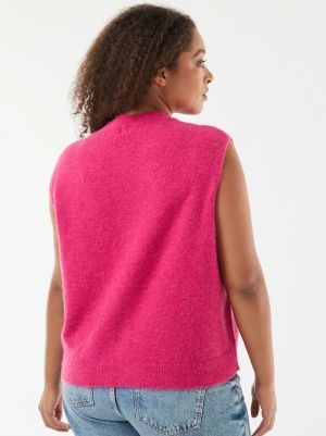 Голям размер дамска жилетка без ръкави