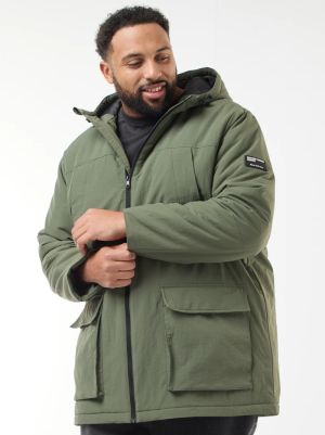 Мъжка парка с качулка и подплата от полар