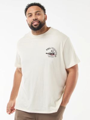 Голям размер мъжка тениска