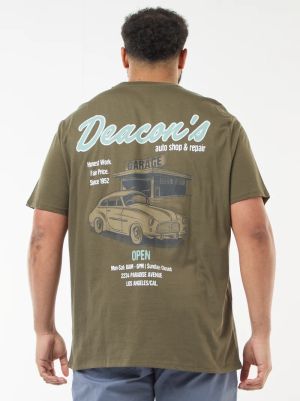 Голям размер мъжка тениска