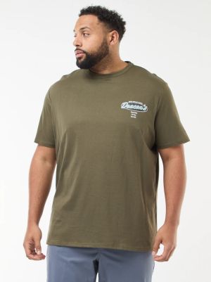 Голям размер мъжка тениска