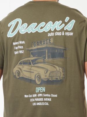 Голям размер мъжка тениска