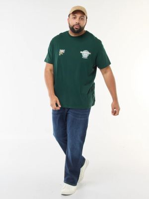 Голям размер мъжка тениска