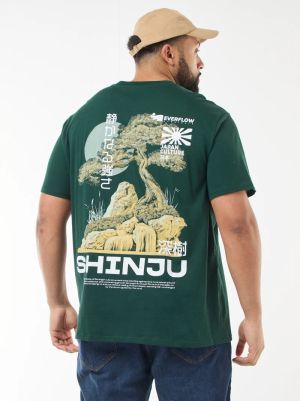 Голям размер мъжка тениска