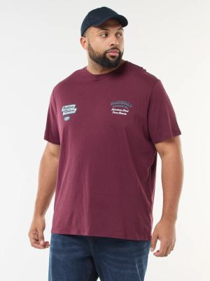 Голям размер мъжка тениска