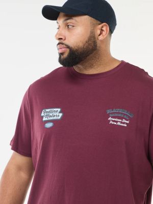 Голям размер мъжка тениска