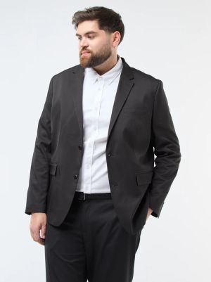 Голям размер официално мъжко сако