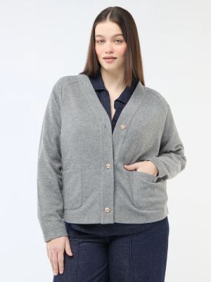 Лека дамска жилетка голям размер