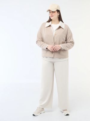 Лека дамска жилетка голям размер