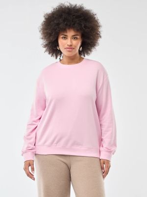 Дамска блуза с кръгло деколте