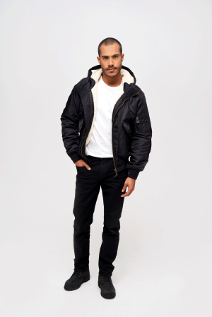 Голям размер мъжко яке с подплата