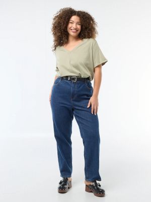 Голям размер дамска тениска 100% памук