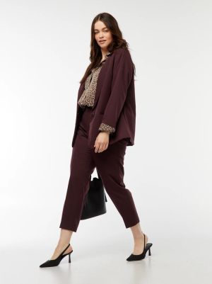 Дамски панталон макси размер тип "Цигара"