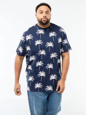 Голям размер мъжка тениска