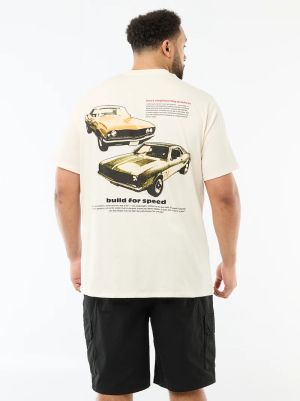 Голям размер мъжка тениска