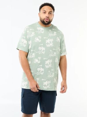 Голям размер мъжка тениска