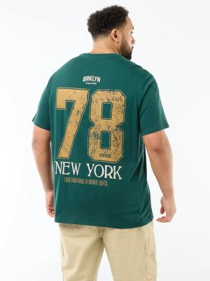 Голям размер мъжка тениска