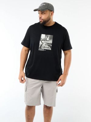 Голям размер мъжка тениска