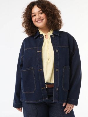 Дънково яке голям размер