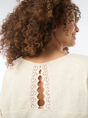 Дамска блуза с къс ръкав от керп