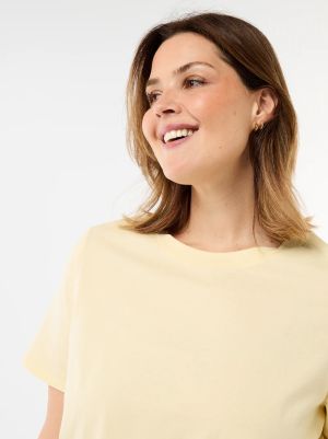 Голям размер дамска тениска 100% памук