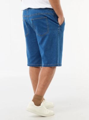 Мъжки дънкови бермуди макси размер