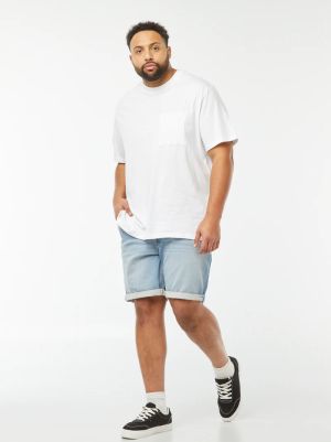 Голям размер къси дънки