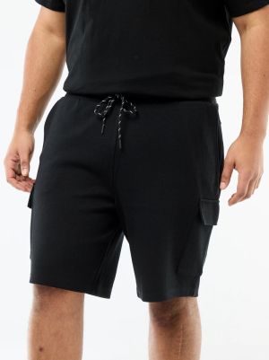 Мъжки бермуди от пике с карго джобове