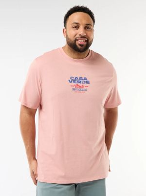 Голям размер мъжка тениска