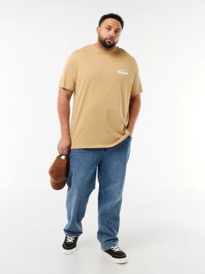 Голям размер мъжка тениска