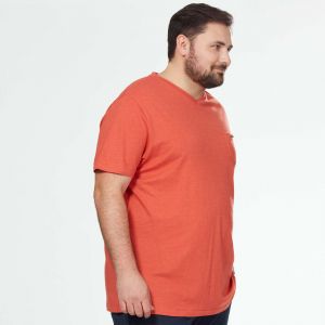 Голям размер мъжка тениска 100% памук