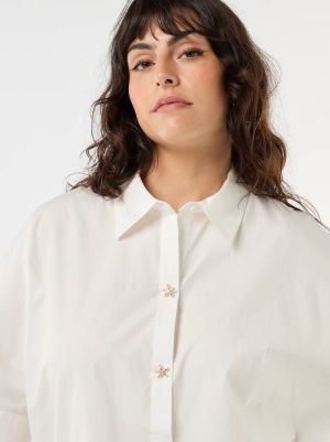 Сатенена риза с копчета „морска звезда“ 