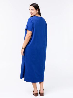 Рокля тип тениска с къс ръка