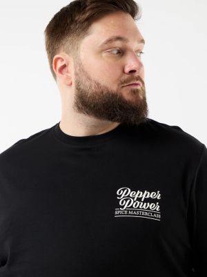 Голям размер мъжка тениска