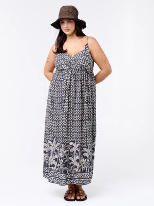 Миди рокля с регулируеми презрамки