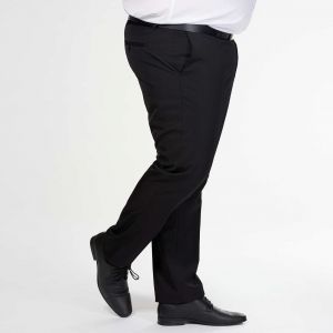 Мъжки официален черен панталон